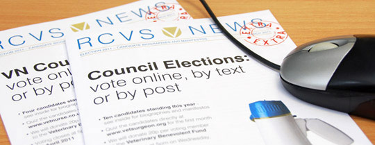 Candidates' details published in RCVS News Extras