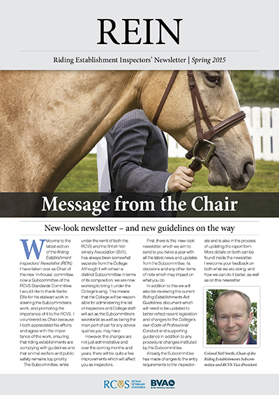 Riding Establishment Inspectors' Newsletter