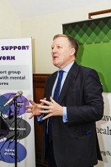 Kevan Jones MP at launch of &me event