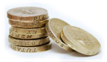 Pile of coins