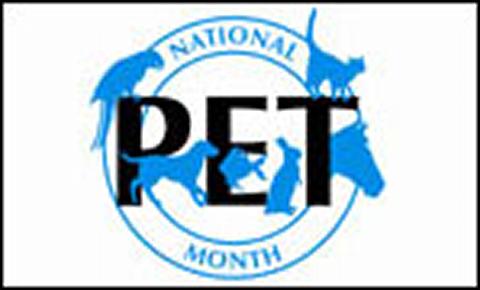National Pet Month logo