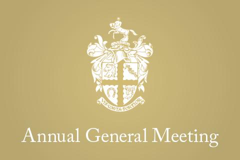 Graphic of the RCVS crest and the words "Annual General Meeting"