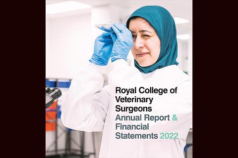 Front cover of the Annual Report and Financial Statements 2022 