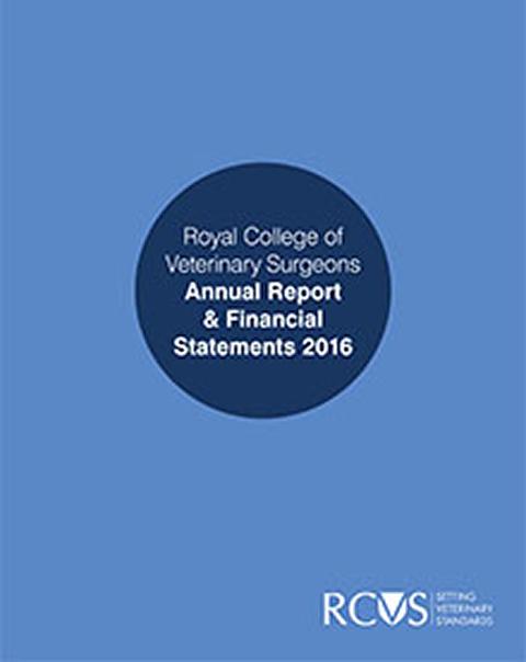 RCVS Annual Report (2016)