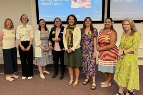The VN Team at the VN Educators Conference, June 2025