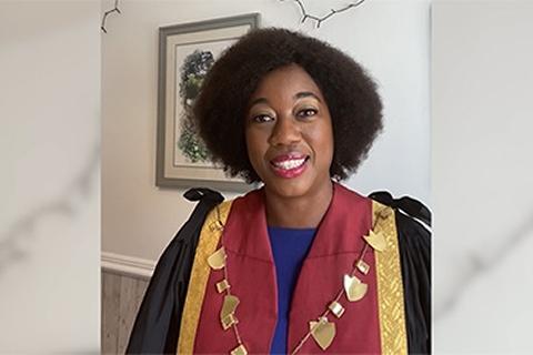 Dr Mandisa Greene, RCVS President 2020-21