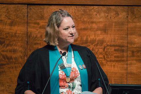 Belinda Andrews-Jones, Chair of VN Council, speaking at RCVS Day 2024 