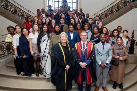 Statutory Membership Exam ceremony group shot