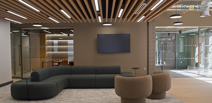1 Hardwick Street reception reading area