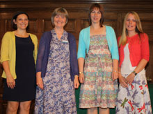 VN Council Members from left: Elizabeth Armitage-Chan, Liz Branscombe, Elizabeth Cox and Tanya Caley