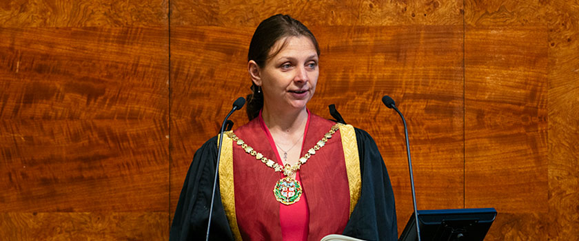 Amanda Boag speaking at Royal College Day 2019 