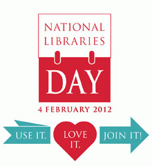 National Libraries Day logo