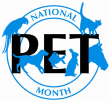 National Pet Month logo