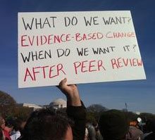 Evidence-based medicine placard