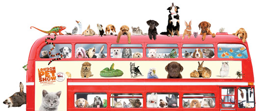 London Pet Show bus