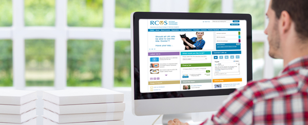 New RCVS homepage