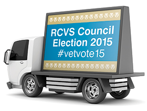 RCVS Council election ad van