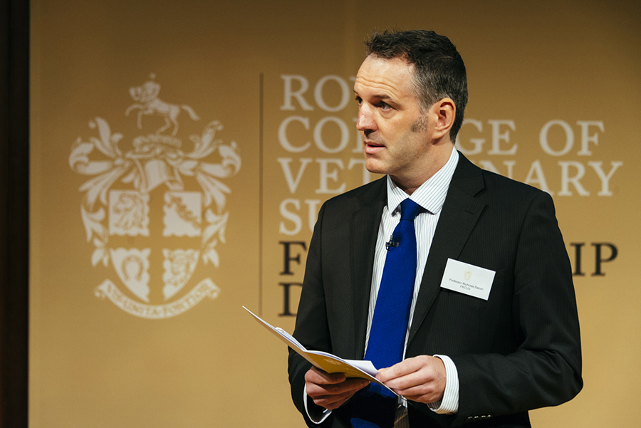 Professor Nick Bacon at the Fellowship Day 2016