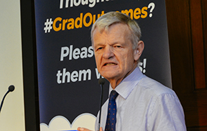 Professor Stephen May, RCVS Senior Vice-President, at the Graduate Outcomes consultation pre-launch in October 2018