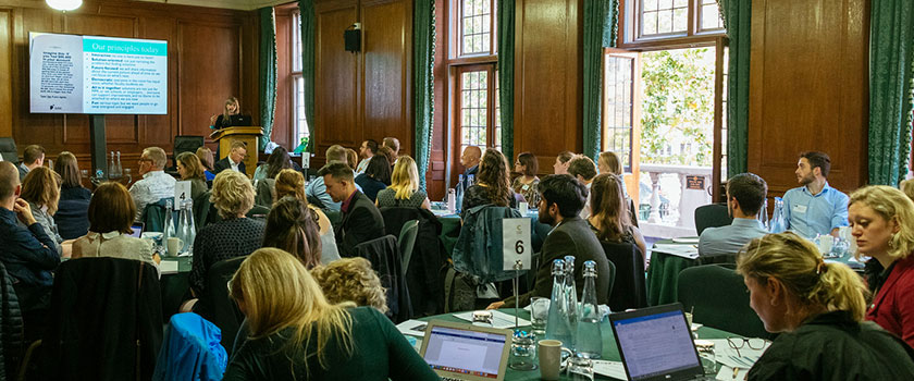 Picture of the MMI Student Roundtable at Church House Westminster in September 2019 