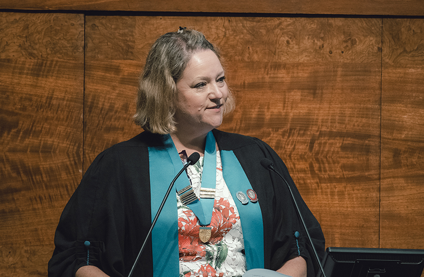 Belinda Andrews-Jones, Chair of VN Council, speaking at RCVS Day 2024 