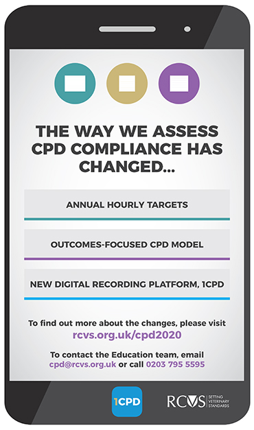 CPD poster explaining compliance changes