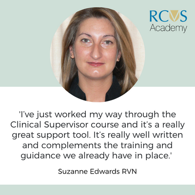 Have a look at our new Clinical Supervisor course on the RCVS Academy