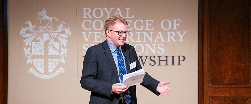John Innes at RCVS Fellowship day 2019