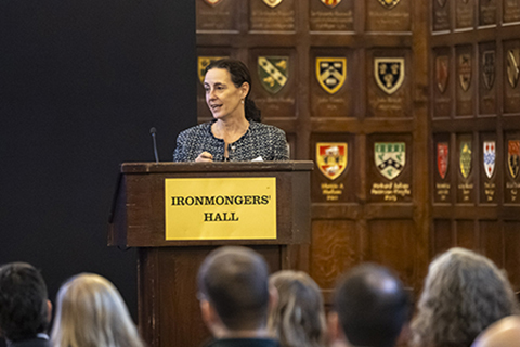 Linda Prescott-Clements speaking at PGVE November 2025 