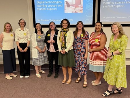 The VN Team at the VN Educator Conference June 2025