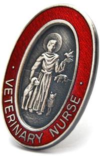 Veterinary nurse official badge