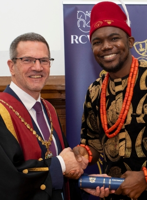 Tim Parkin and Chibuzor Onyekwelu