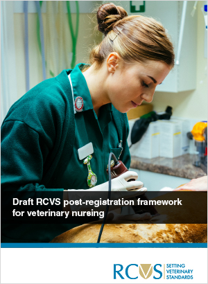 Cover of the Post-registration framework for veterinary nursing