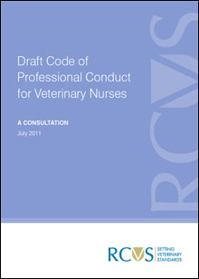 Draft Code of Professional Conduct of Veterinary Nurses