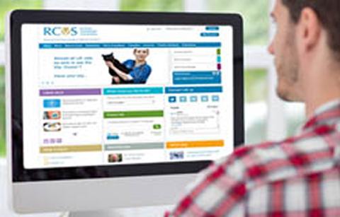 New RCVS homepage