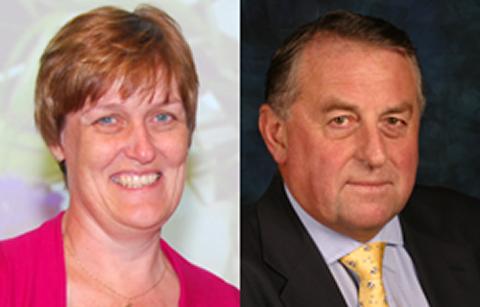Barry Johnson and Kathy Kissick