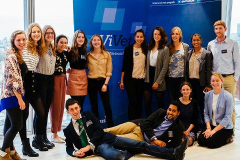 Students at ViVet day