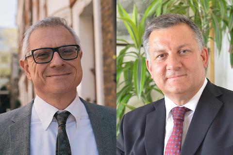 Dr Bradley Viner, Chair of the Preliminary Investigations Committee, and Ian Arundale, Chair of the Disciplinary Committee, October 2019