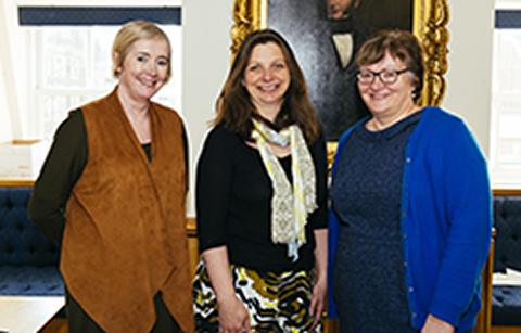 Kate Richards, Amanda Boag and Susan Dawson 