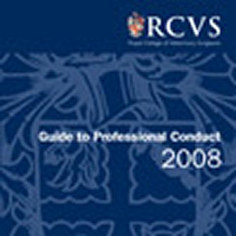 Cover of Guide to Professional Conduct