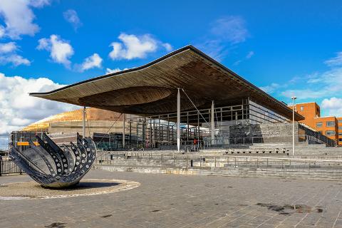 Senedd Cymru/ Welsh Parliament building 