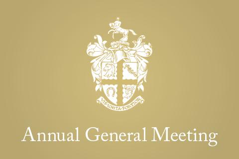 Graphic of the RCVS crest and the words "Annual General Meeting"