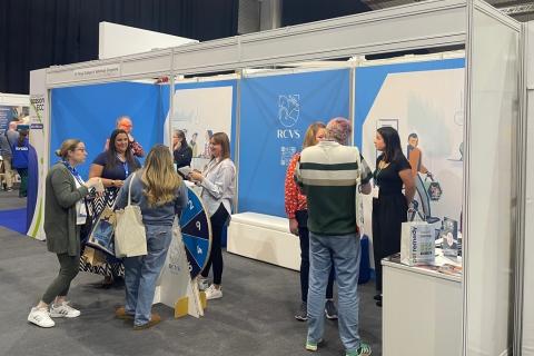 The RCVS stand at BVNA Congress 2025 
