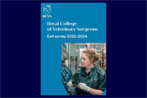 RCVS Exit Survey 2022-24 front cover 