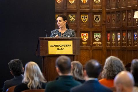 RCVS Director of Education Linda Prescott-Clements talks at PGVE November 2025