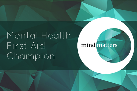 Mental Health First Aid Champion graphic