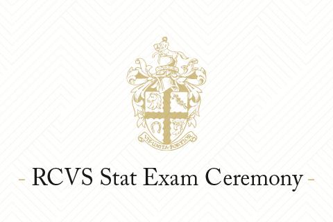 RCVS Stat Exam Ceremony