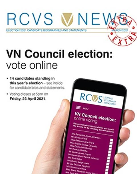 Cover of the VN Council 2021 Election Candidate Booklet