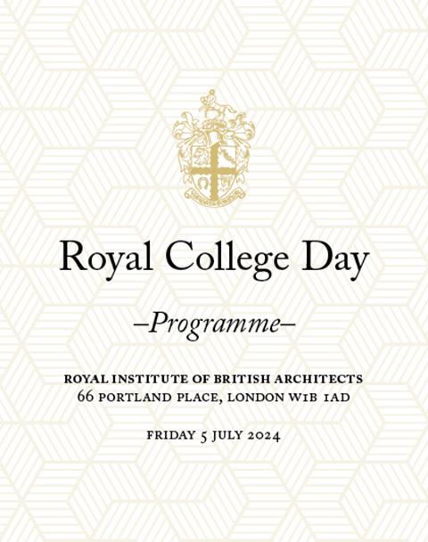 Front cover of the RCVS Day Programme for 2024 