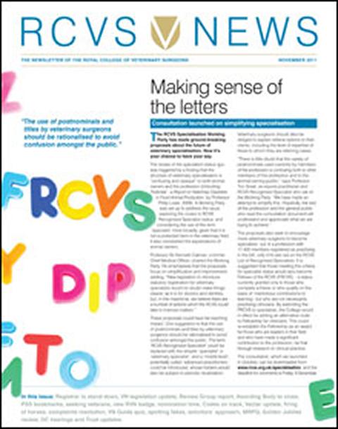 RCVS News (November 2011)